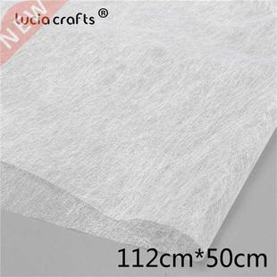 Lucia Crafts Fusible Interlining Nonwoven Fabric Easy Iron O