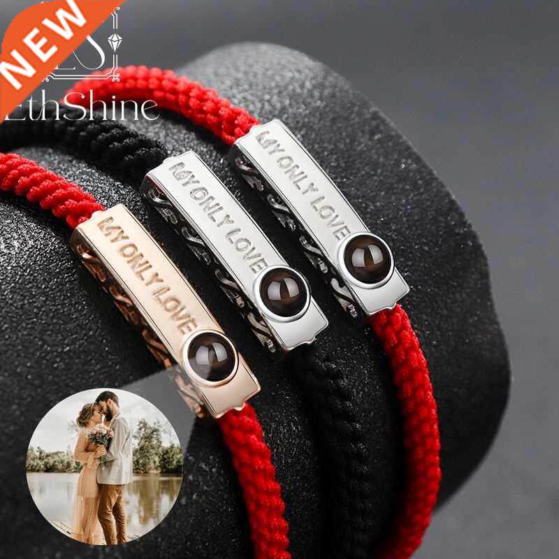 EthShine Braided Bracelet Sterling Silver Personalized P