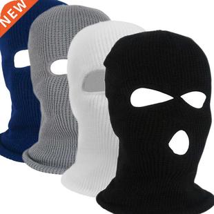 Army Tactical Mask 3 Hole Full Face Mask Ski Mask Winter Cap