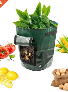 Potato Cultivation Planting Woven Fabric Bags Garden Pots