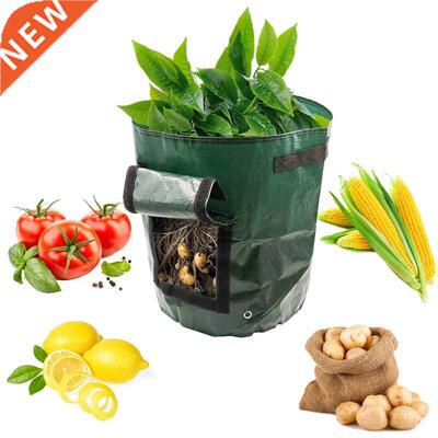 Potato Cultivation Planting Woven Fabric Bags Garden Pots