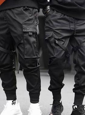 Men's Multi-pocket Casual Loose Cargo Pant Fashion Harem Pan