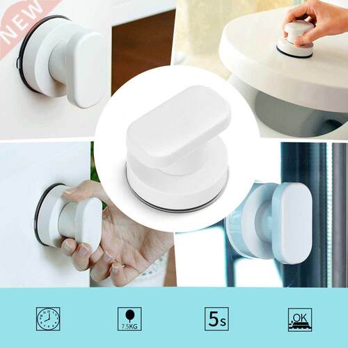 Strong Power Adhesive Glass Knob Handle For Bathroom