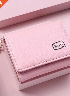 Fashion Women's Wallet Short Ladies Small Card Holder Print