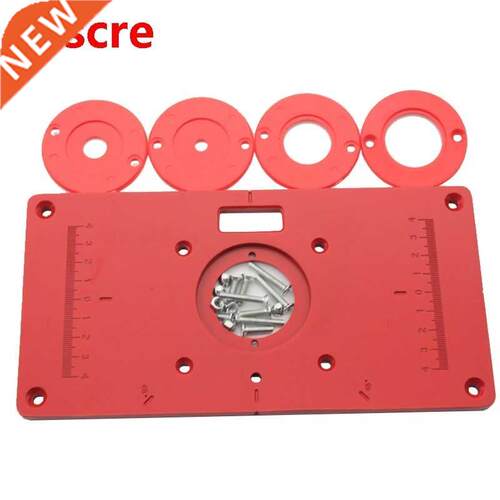 Trimming machine Flip Plate guide table Aluminum Router Tabl