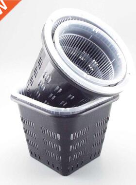 Mesh Pot Plastic Clear Orchid Flower Container Planter Home