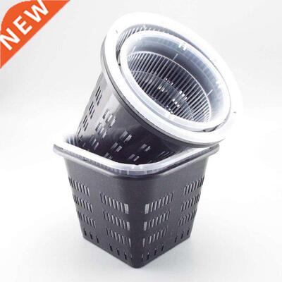 Mesh Pot Plastic Clear Orchid Flower Container Planter Home