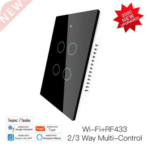 120 Type American Standard Wifi Smart Glass Touch Switch