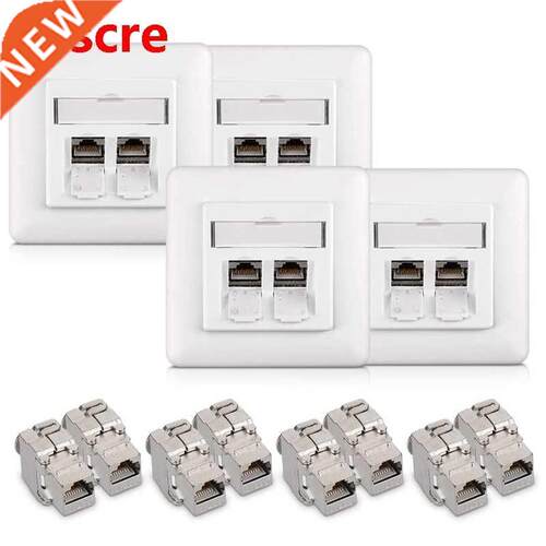 Keystone Module Kit - Includes (8) CAT6A Shielded Keystone J