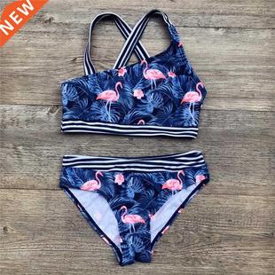 Multi Style Kids Girls Bikini Set 2022 New Print Girls Kids