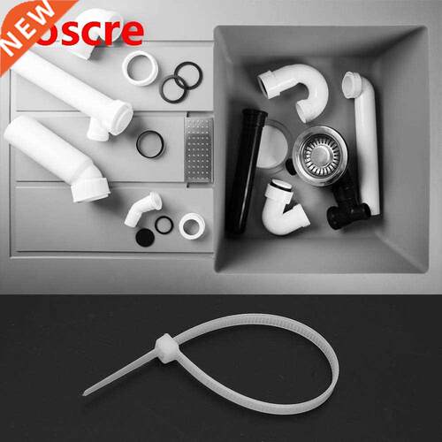 4 * 200 500PCSWhite Self-locking Nylon Cable Tie Wire Tie Wr