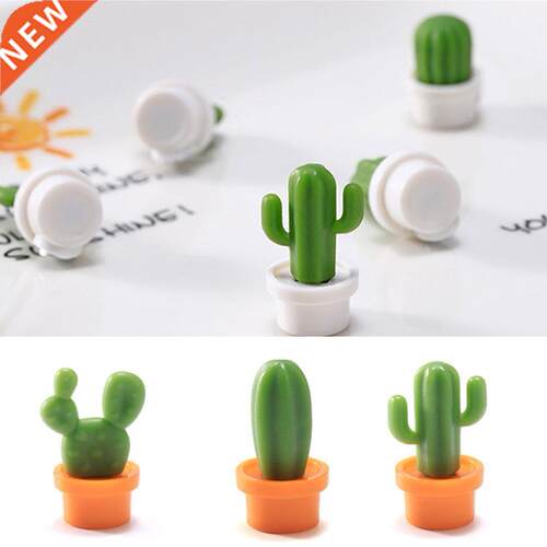 6pcs/Set 3D Cute Succulent Plant essage Board And Reinder