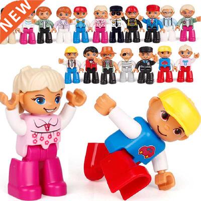 Play House Doll Big Building Blocks Model Accessory Family W