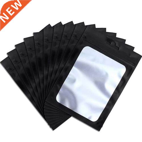 200 Pieces Resealable Food orage Bags with Clear Window Co