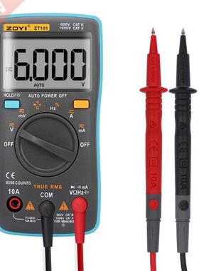 ZOYI ZT101 Digital Multimeter Backlight A-C/D-C Ammeter 6000