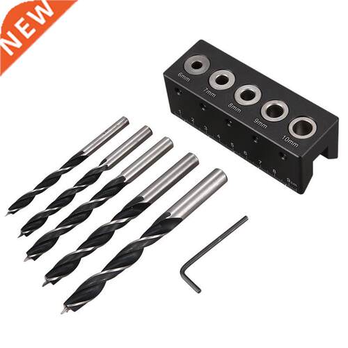 Wood Doweling Jig raight Angle Guide Pocket Hole Jig Kit H