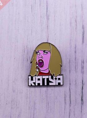 Katya Zamolodchikova Enamel Pin American Drag Queen Actor C