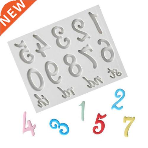 Anniversary Cake Baking Large Numbers Silicone Mold D Fonda
