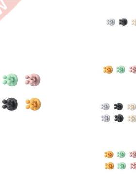 New Adhesive Hooks Plug Cable Utility Hook Stick On Wall