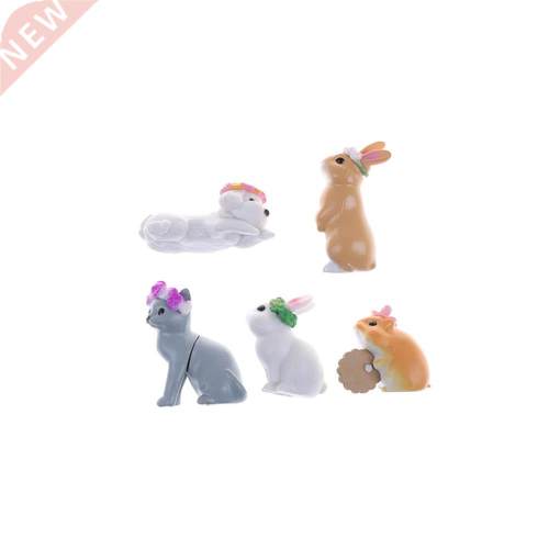 Miniature Figurine Fairy Garden Decor 1pc Rabbit Ornament Ho