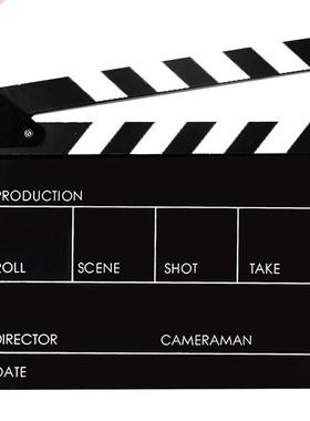 Film Director Action Clap Board TV Video Photography Props A