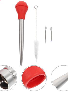 1 Set of Turkey Baster Turkey Seasoning Pump Drip Kitchen