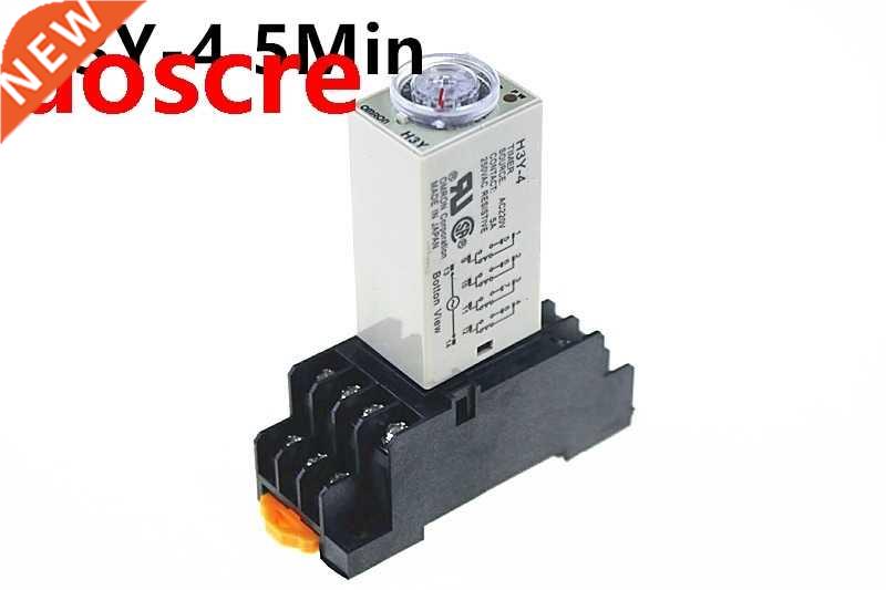 H3Y-4 Power On Time Delay Relay Solid-State Timer max 5Min 4