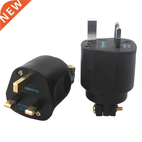 Hi-end F1-UK Gold-plated Audiophile Power Cord Plug Hifi Aud