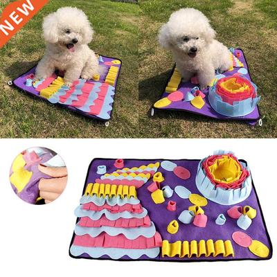 Pet Dog Snuffle Mat Nosework Pad Feeding Mat Washable Pet