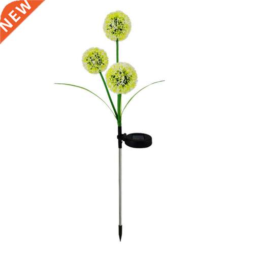 Flower Lawn Night Light Solar Power  LED Lantern Dandelion