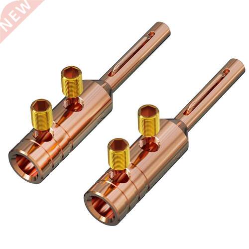 Monosaudio B80 Hifi Audio Banana Plug Pure Copper Silver/Gol