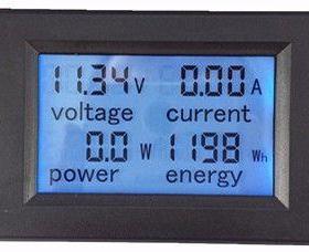 1PC/5PCS DC6.5-100V 20A 4-IN-1 Digital Display LCD Screen