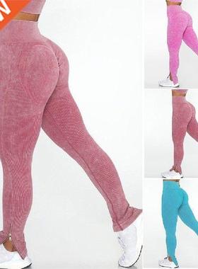 Women's Hgh Wast Scrunch Butt Lftng Seamless Leggngs
