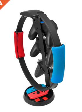 Adjustable Elastic Leg Fixing Strap Sport Band+Non-Slip Ring