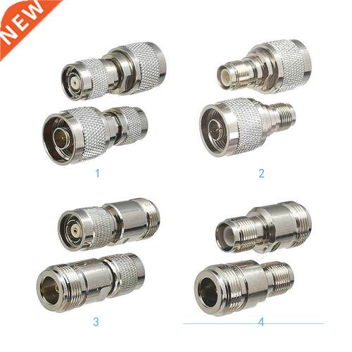1pcs Connector Adapter N to RP TNC Male Plug & Female ja