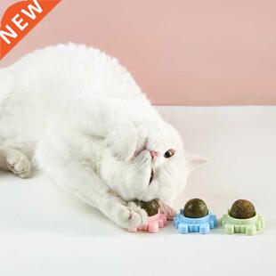 Pet Catnip Toys Edile Nature Mint all Sety Healthy Rotat