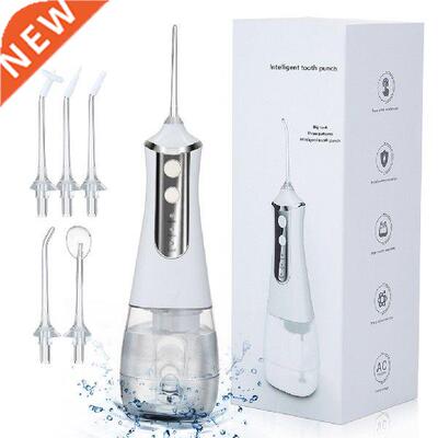 3 Modes 5 Nozzles Water Flosser 350ml USB Rechargeable 5W