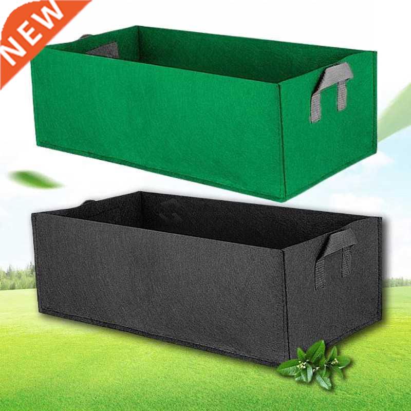 black Fabric plant Grow Bag Garden Square gardening tos Fl