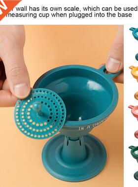 Funnel Foldable Silicone Hopper Reusable Filter Be Hung Port