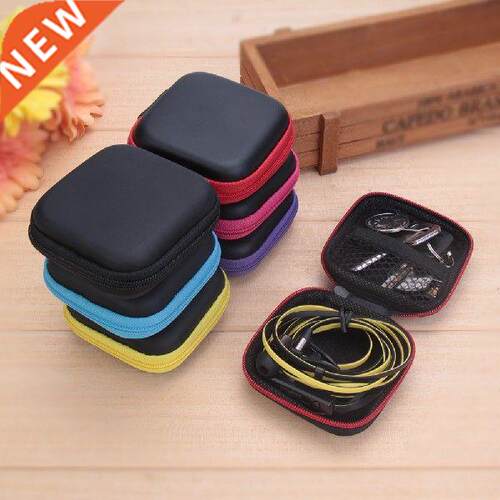 Mini Round EVA Case Headphone Bluetooth-compatible Earphone