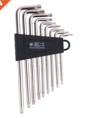 9Pcs/Set Hex Key Wrench Sets Torx L Shape Repair Tool Screwd