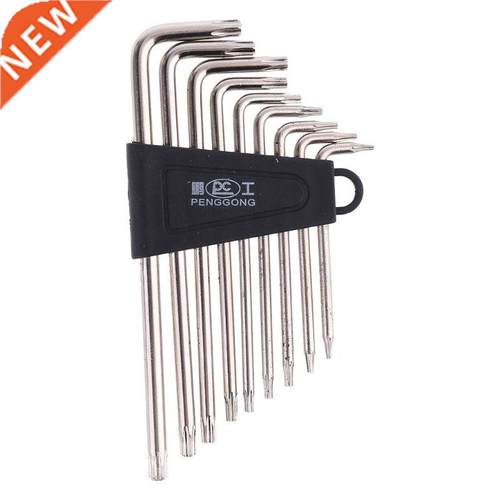 9Pcs/Set Hex Key Wrench Sets Torx L Shape Repair Tool Screwd