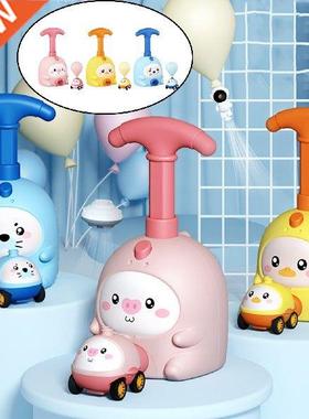 Aerodynamic Car Balloon Launcher Powered Cars Toy Party