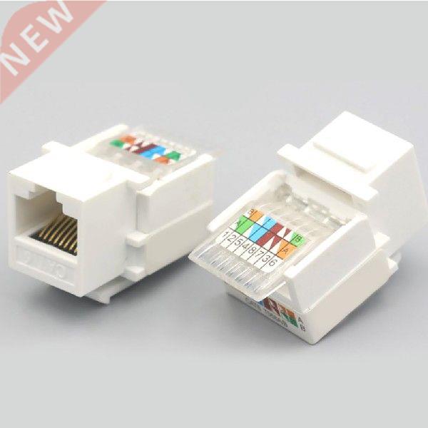 5PCS RJ45 CAT5E CAT6 UTP Tool-free Cable Adapter AMP