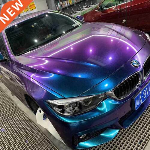 Premum Glossy  Car Body Flm Chameleon Pearl Gltter Vn