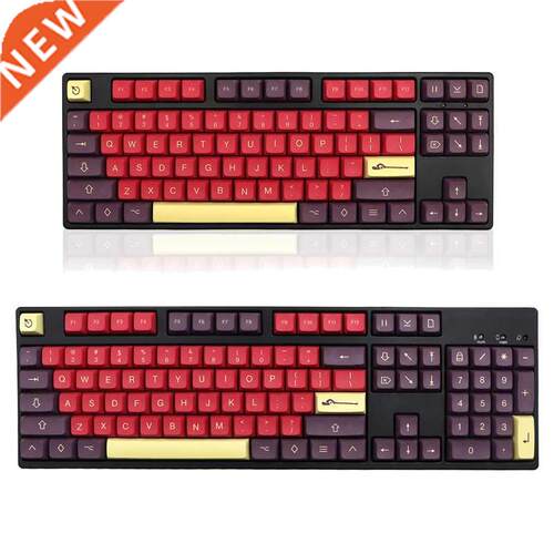 130pcs PBT Keycap XDA Profile DYE-SUB Keycap for DZ60 RK61 6