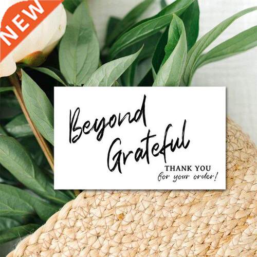 10-30 Pcs pink Thank You Card Thank You For Your Order Card