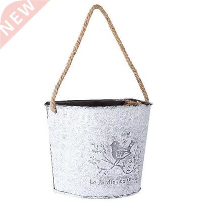 Hanging Planters Outdoor Pots Railing Flower Outside