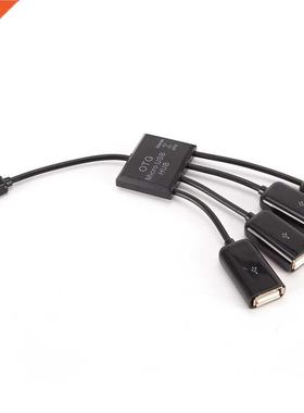 Multi-function USB 2.0 4 in 1 Micro USB Host OTG Charge Hub