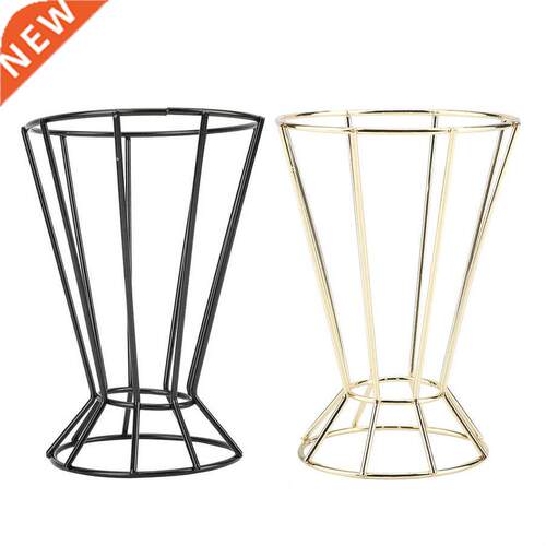 Fake Iron Octagonal Tower Geometric Plant Stand Garden